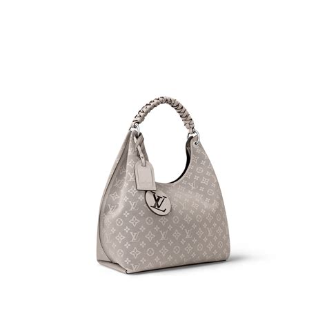 louis vuitton grey purse|louis vuitton carmel hobo.